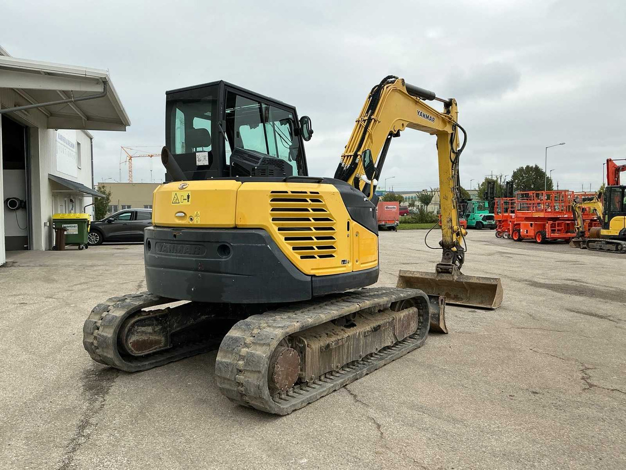 Yanmar SV100-2A - حفارات زحافة: صور 5 Yanmar SV100-2A - حفارات زحافة: صور 5