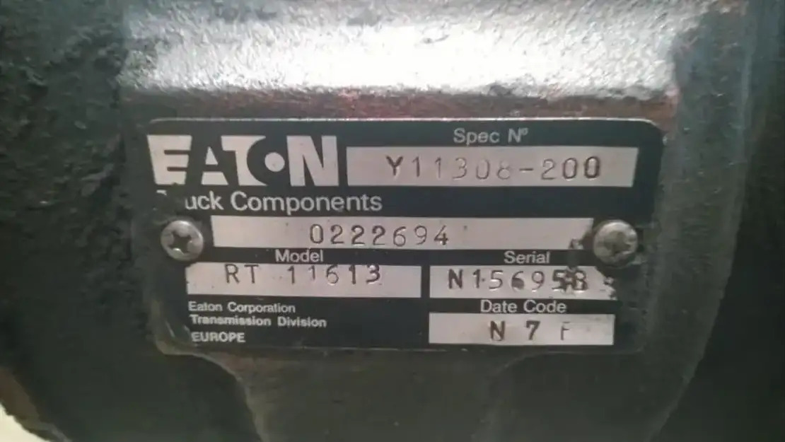 MAN Versnellingsbak Eaton RT11613 - علبة التروس و قطع الغيار - شاحنة: صور 4 MAN Versnellingsbak Eaton RT11613 - علبة التروس و قطع الغيار - شاحنة: صور 4