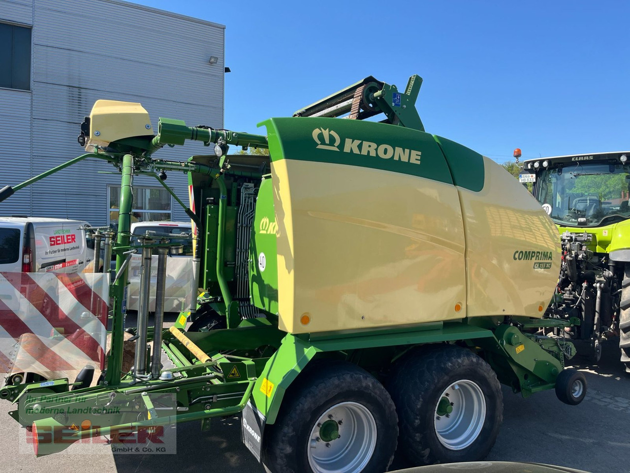 Krone Comprima CF 155 XC - مكبس القش الدائري: صور 5 Krone Comprima CF 155 XC - مكبس القش الدائري: صور 5