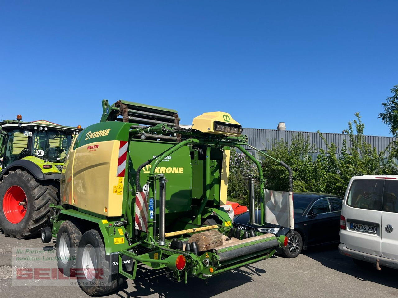 Krone Comprima CF 155 XC - مكبس القش الدائري: صور 4 Krone Comprima CF 155 XC - مكبس القش الدائري: صور 4