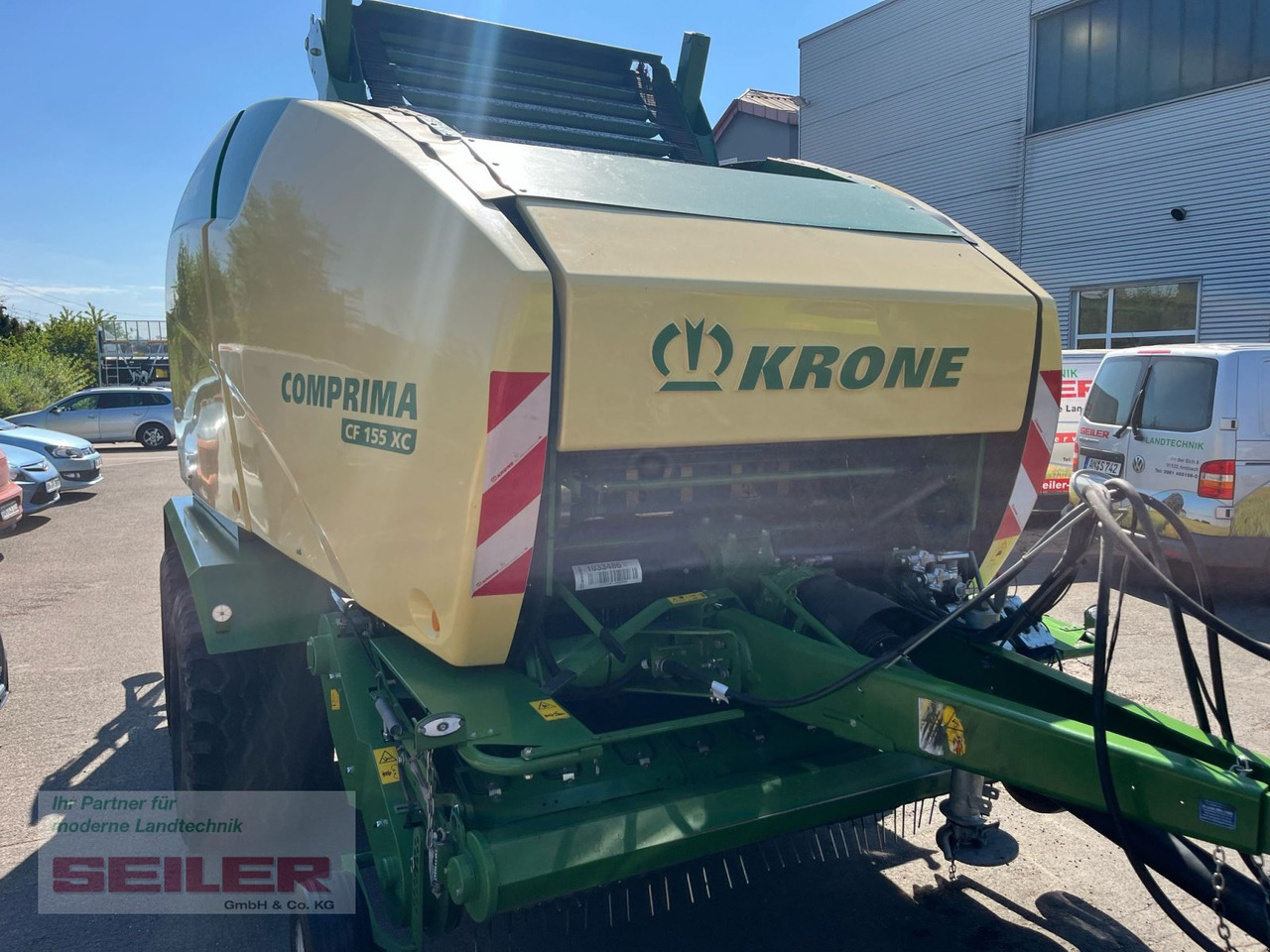 Krone Comprima CF 155 XC - مكبس القش الدائري: صور 3 Krone Comprima CF 155 XC - مكبس القش الدائري: صور 3