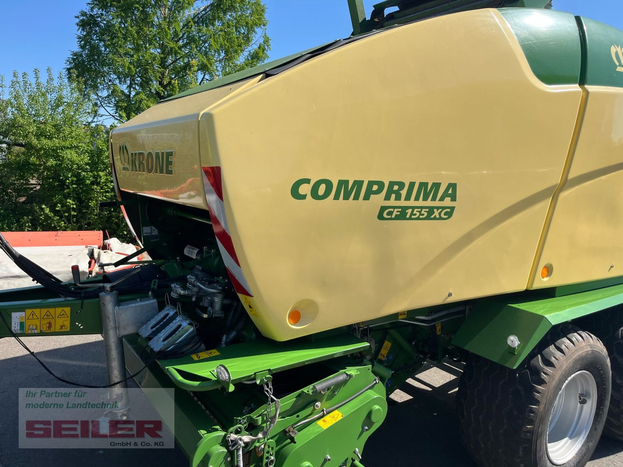 Krone Comprima CF 155 XC - مكبس القش الدائري: صور 2 Krone Comprima CF 155 XC - مكبس القش الدائري: صور 2