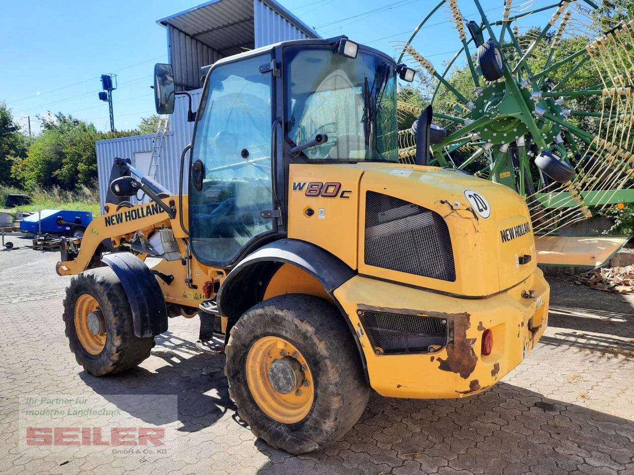 New Holland W 80 C - اللودر بعجل: صور 2 New Holland W 80 C - اللودر بعجل: صور 2