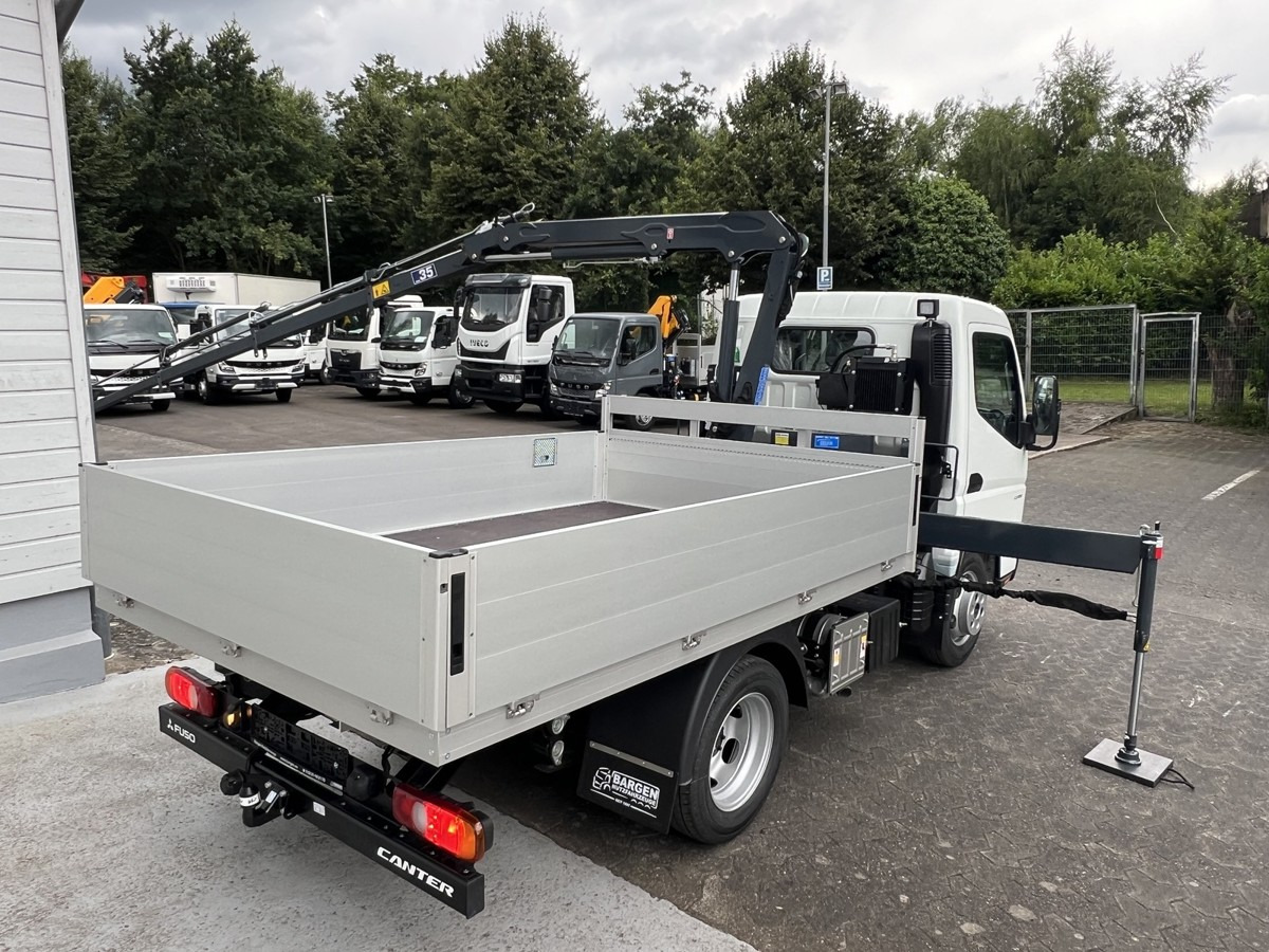 جديد الشاحنات الصغيرة المسطحة FUSO 3S15 Alu Pritsche 2.80m Ladekran: صور 9