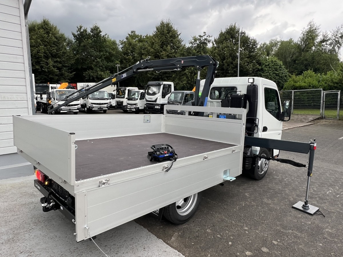 جديد الشاحنات الصغيرة المسطحة FUSO 3S15 Alu Pritsche 2.80m Ladekran: صور 12