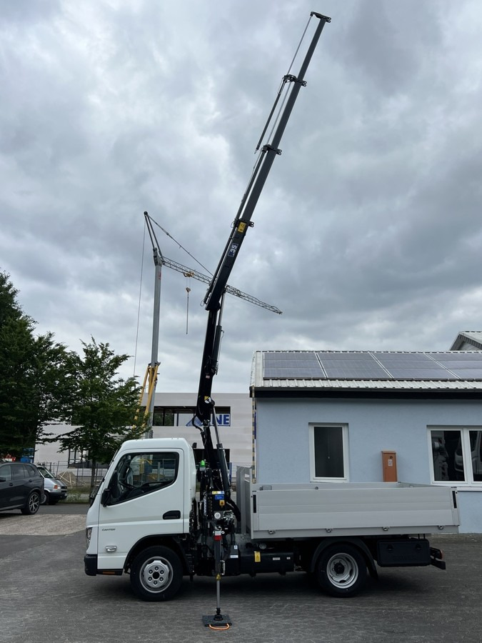 جديد الشاحنات الصغيرة المسطحة FUSO 3S15 Alu Pritsche 2.80m Ladekran: صور 17