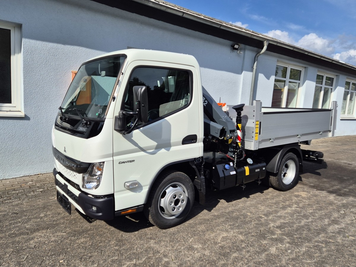 FUSO 3S15 Alukipper mit Ladekran Funk 3 x hydr. - قلاب صغير: صور 4 FUSO 3S15 Alukipper mit Ladekran Funk 3 x hydr. - قلاب صغير: صور 4