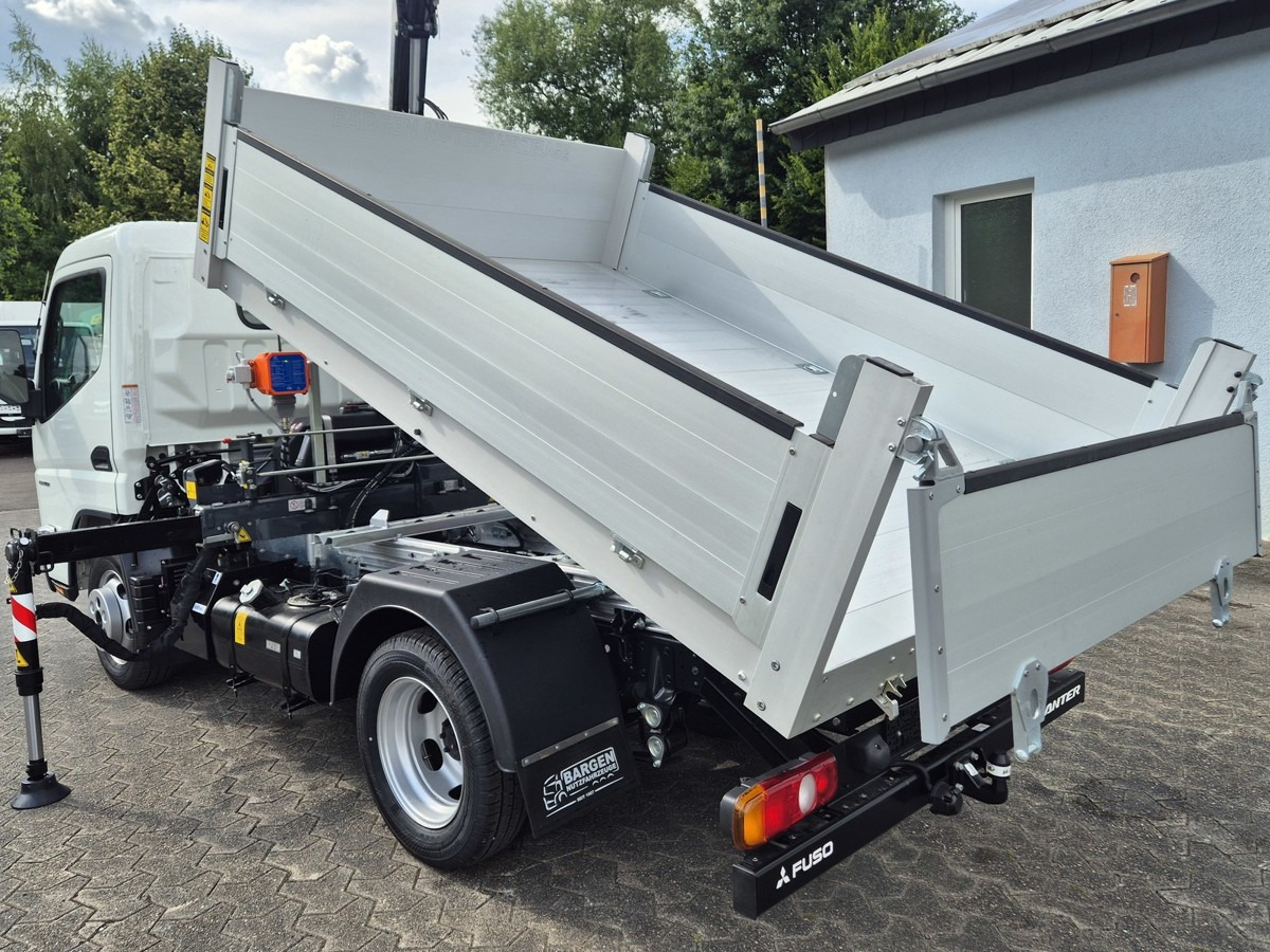 FUSO 3S15 Alukipper mit Ladekran Funk 3 x hydr. - قلاب صغير: صور 5 FUSO 3S15 Alukipper mit Ladekran Funk 3 x hydr. - قلاب صغير: صور 5