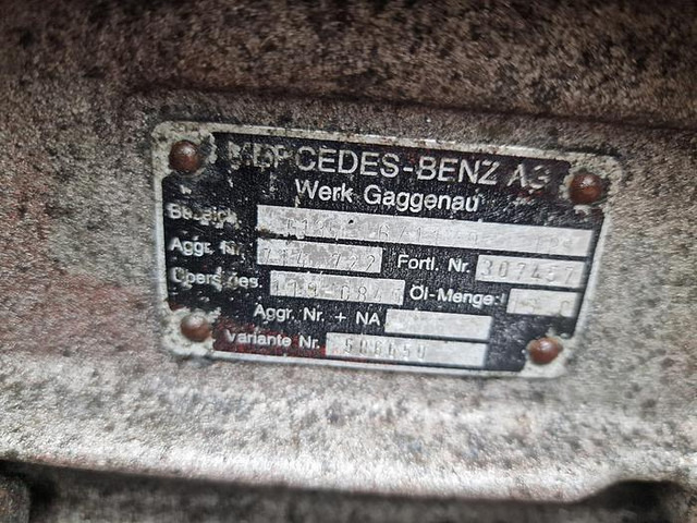 Mercedes-Benz G135-16 - علبة التروس - شاحنة: صور 5 Mercedes-Benz G135-16 - علبة التروس - شاحنة: صور 5