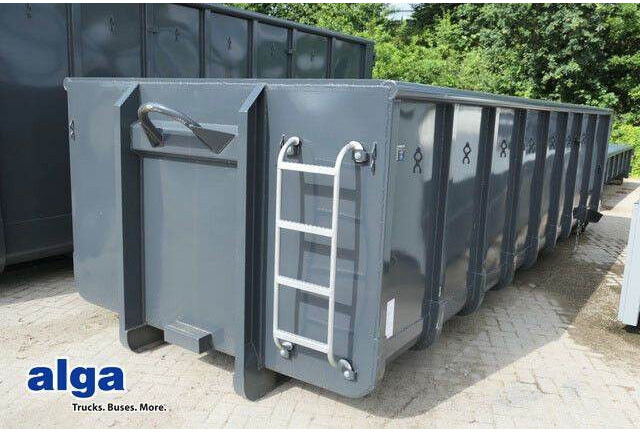 ALGA/Abrollkippaufbau/22 cbm./Kombitür/7x auf La - شاحنة ذات الخطاف: صور 1 ALGA/Abrollkippaufbau/22 cbm./Kombitür/7x auf La - شاحنة ذات الخطاف: صور 1