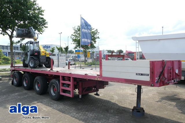 ES-GE 4.VON-25-40.3H, Pritsche, 4-Achser, Gelenkt, SAF ES-GE 4.VON-25-40.3H, Pritsche, 4-Achser, Gelenkt, SAF - نصف مقطورة مسطحة: صور 1 ES-GE 4.VON-25-40.3H, Pritsche, 4-Achser, Gelenkt, SAF ES-GE 4.VON-25-40.3H, Pritsche, 4-Achser, Gelenkt, SAF - نصف مقطورة مسطحة: صور 1