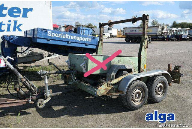 Eilers ZSB Kabeltrommel, Tandem, BPW, 2,4to. NL - مقطورة هوك ليفت/ لود لوجر: صور 1 Eilers ZSB Kabeltrommel, Tandem, BPW, 2,4to. NL - مقطورة هوك ليفت/ لود لوجر: صور 1