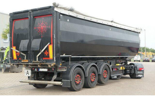 Fliegl DHKS 390, Stahl, 50m³, Schrottmulde, TOP-Zustand - قلابة نصف مقطورة: صور 5 Fliegl DHKS 390, Stahl, 50m³, Schrottmulde, TOP-Zustand - قلابة نصف مقطورة: صور 5