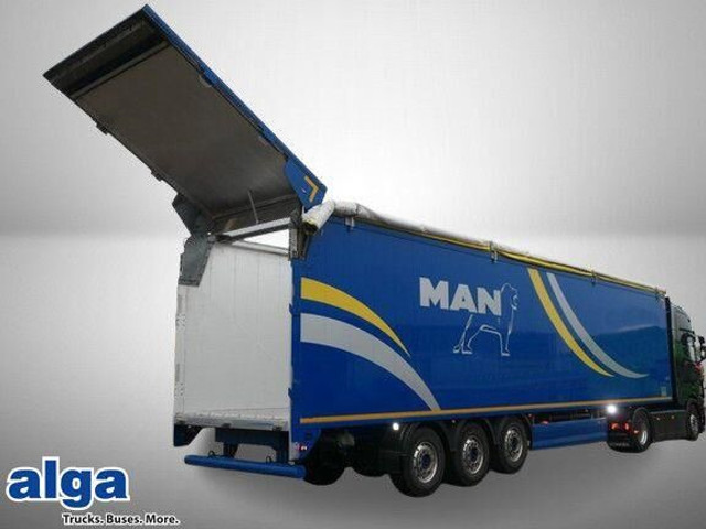Knapen Trailers K 200, 92m³, 10mm Boden, Hydr. Heckklappe, Funk - بصندوق مغلق نصف مقطورة: صور 1 Knapen Trailers K 200, 92m³, 10mm Boden, Hydr. Heckklappe, Funk - بصندوق مغلق نصف مقطورة: صور 1