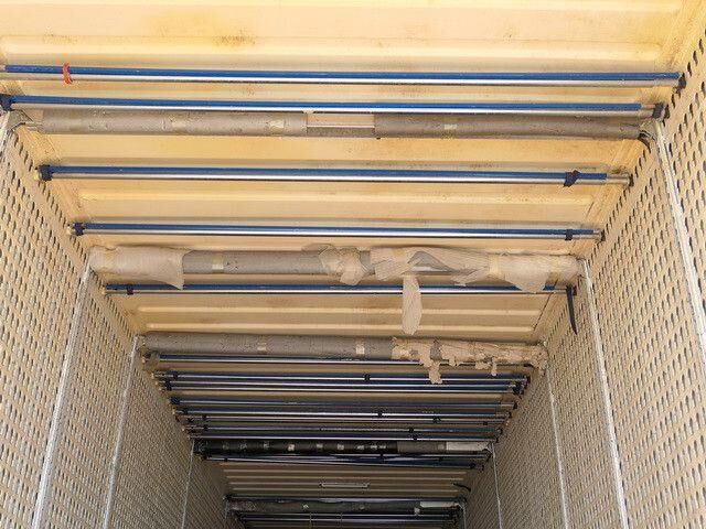 بصندوق مغلق نصف مقطورة Krone SDK 27, Schlüssellochblech, LBW, Luft-Lift, SAF: صور 7