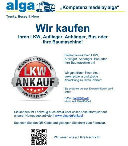 بصندوق مغلق نصف مقطورة Krone SDK 27, Schlüssellochblech, LBW, Luft-Lift, SAF: صور 13