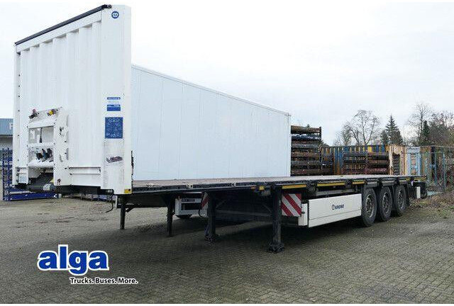 Krone SDP 27, Container, Rungen, 2x Lift, Multi-Lock - نصف مقطورة مسطحة: صور 1 Krone SDP 27, Container, Rungen, 2x Lift, Multi-Lock - نصف مقطورة مسطحة: صور 1