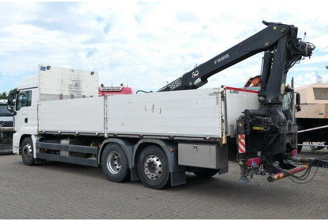 MAN 26.440 TGS LL 6x2, Kran Fassi F195AS.22, AHK, AC - شاحنات مسطحة: صور 3 MAN 26.440 TGS LL 6x2, Kran Fassi F195AS.22, AHK, AC - شاحنات مسطحة: صور 3