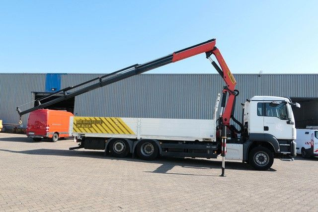 MAN 26.440 TGS LL 6x2, Palfinger PK 22002, Klima,AHK - شاحنات مسطحة, شاحنة كرين: صور 2 MAN 26.440 TGS LL 6x2, Palfinger PK 22002, Klima,AHK - شاحنات مسطحة, شاحنة كرين: صور 2