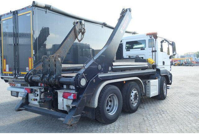 MAN 26.460 TGS 6x2, Hiab FTR18, Funk, Vorlauflenk,AC - شاحنة - نظام الكابلات: صور 4 MAN 26.460 TGS 6x2, Hiab FTR18, Funk, Vorlauflenk,AC - شاحنة - نظام الكابلات: صور 4