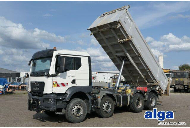 MAN 41.470 TGS 8x4, Bordmatik, Anbauplatte, Kombitür - قلابات: صور 1 MAN 41.470 TGS 8x4, Bordmatik, Anbauplatte, Kombitür - قلابات: صور 1
