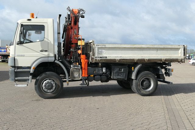 Mercedes-Benz 1828 Atego 4x4, Atlas AK 105.1, Funk, Hydr., AHK - قلابات, شاحنة كرين: صور 5 Mercedes-Benz 1828 Atego 4x4, Atlas AK 105.1, Funk, Hydr., AHK - قلابات, شاحنة كرين: صور 5