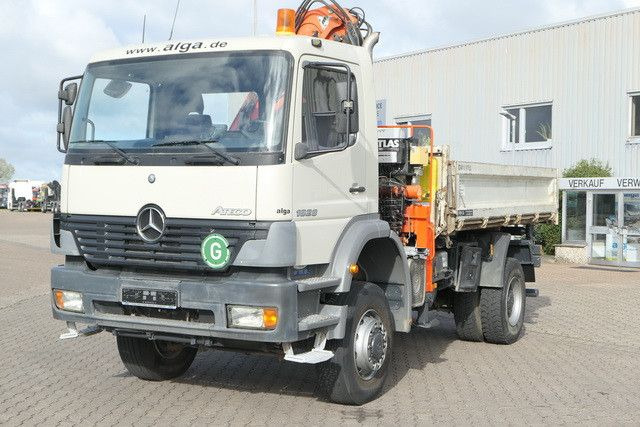 Mercedes-Benz 1828 Atego 4x4, Atlas AK 105.1, Funk, Hydr., AHK - قلابات, شاحنة كرين: صور 4 Mercedes-Benz 1828 Atego 4x4, Atlas AK 105.1, Funk, Hydr., AHK - قلابات, شاحنة كرين: صور 4