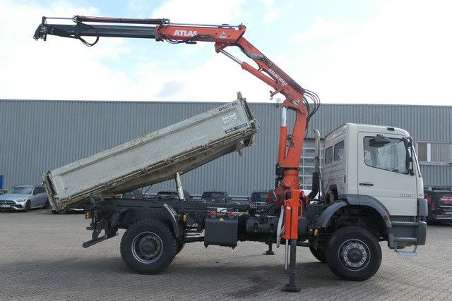 Mercedes-Benz 1828 Atego 4x4, Atlas AK 105.1, Funk, Hydr., AHK - قلابات, شاحنة كرين: صور 2 Mercedes-Benz 1828 Atego 4x4, Atlas AK 105.1, Funk, Hydr., AHK - قلابات, شاحنة كرين: صور 2