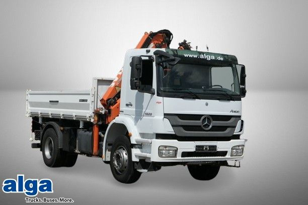 Mercedes-Benz 1829 K Axor, Atlas 116.3-A2L, AHK, Greifer,Klima - قلابات, شاحنة كرين: صور 1 Mercedes-Benz 1829 K Axor, Atlas 116.3-A2L, AHK, Greifer,Klima - قلابات, شاحنة كرين: صور 1
