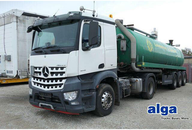 Mercedes-Benz 1845 Arocs 4x2, Retarder, Hydr., Alu-Felgen - شاحنة جرار: صور 1 Mercedes-Benz 1845 Arocs 4x2, Retarder, Hydr., Alu-Felgen - شاحنة جرار: صور 1