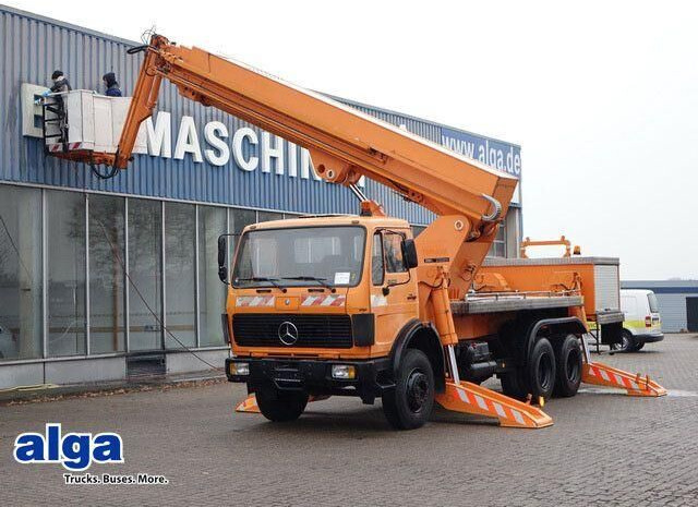 Mercedes-Benz 2222 6x4, Ruthmann, 28m. 3. Sitz - رافعات سلة مفصلية: صور 1 Mercedes-Benz 2222 6x4, Ruthmann, 28m. 3. Sitz - رافعات سلة مفصلية: صور 1