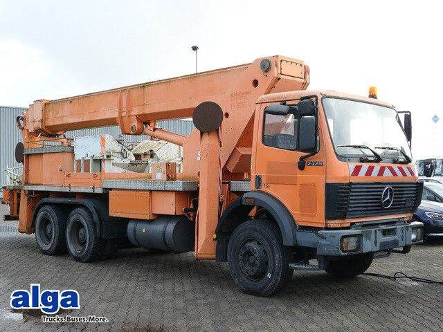 Mercedes-Benz 2429 6X4, SK-Modell, Ruthmann MT 325, 27,4 mtr. - مصاعد الازدهار محمولة على شاحنة: صور 1 Mercedes-Benz 2429 6X4, SK-Modell, Ruthmann MT 325, 27,4 mtr. - مصاعد الازدهار محمولة على شاحنة: صور 1