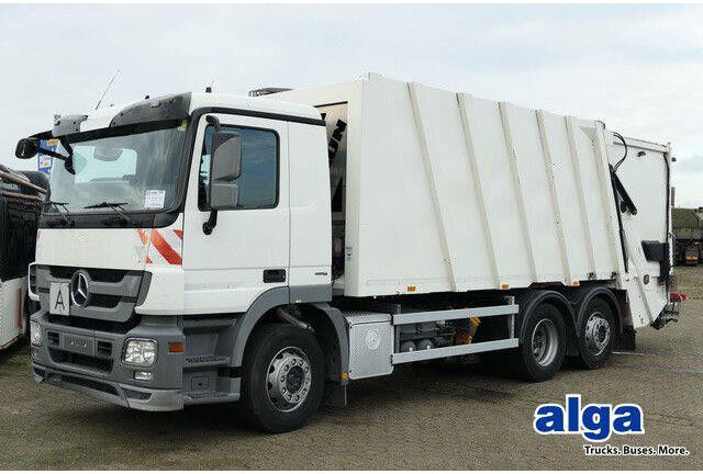Mercedes-Benz 2532 L Actros 6x2, Faun, Variopress, Zöller, AC - شاحنة القمامة: صور 1 Mercedes-Benz 2532 L Actros 6x2, Faun, Variopress, Zöller, AC - شاحنة القمامة: صور 1