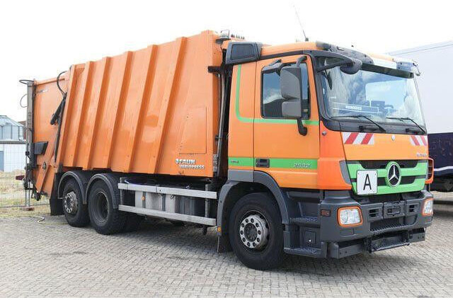 Mercedes-Benz 2532 L Actros 6x2, Faun, Zöller, 24m³, MP3, AC - شاحنة القمامة: صور 2 Mercedes-Benz 2532 L Actros 6x2, Faun, Zöller, 24m³, MP3, AC - شاحنة القمامة: صور 2