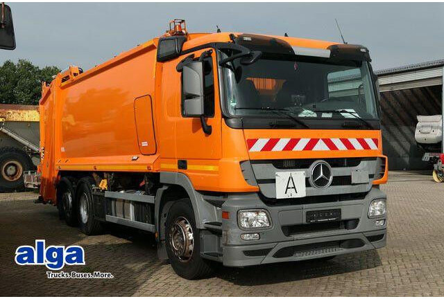 Mercedes-Benz 2532 L Actros 6x2,Schörling, Terberg, Lenk-Lift - شاحنة القمامة: صور 1 Mercedes-Benz 2532 L Actros 6x2,Schörling, Terberg, Lenk-Lift - شاحنة القمامة: صور 1