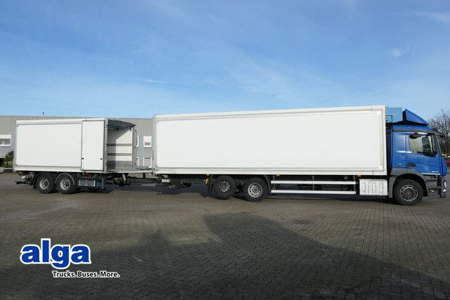 Mercedes-Benz 2543 L Antos 6x2, 37 Paletten, Kompl. Zug, TOP - مبردة شاحنة: صور 1 Mercedes-Benz 2543 L Antos 6x2, 37 Paletten, Kompl. Zug, TOP - مبردة شاحنة: صور 1