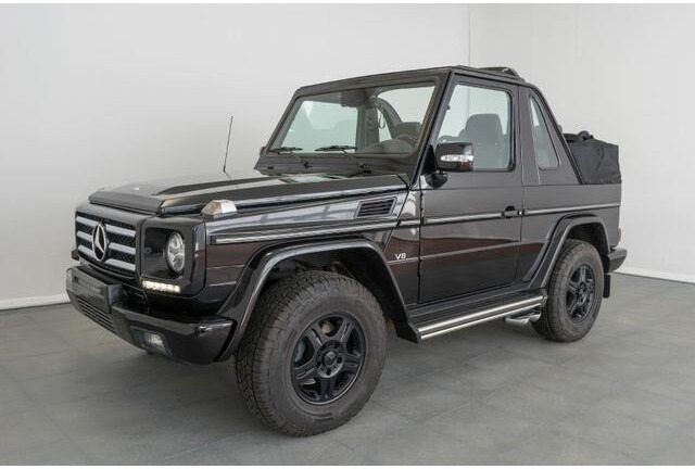 Mercedes-Benz G-Klasse 500/Cabrio/erst 52 Tkm./TOP! - الشاحنات الصغيرة المسطحة: صور 1 Mercedes-Benz G-Klasse 500/Cabrio/erst 52 Tkm./TOP! - الشاحنات الصغيرة المسطحة: صور 1