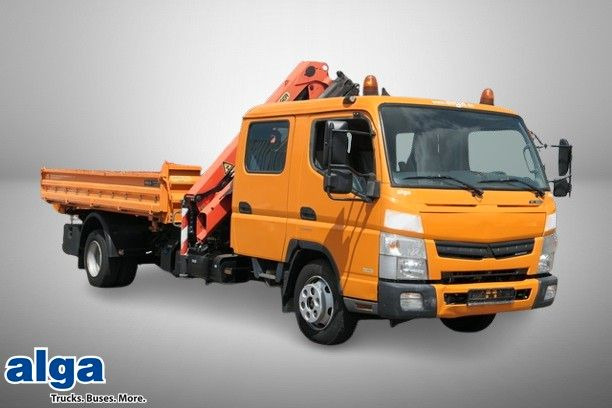 Mitsubishi Fuso Canter 7C18D, Palfinger PK 7001-KA, DOKA - قلابات, شاحنة كرين: صور 1 Mitsubishi Fuso Canter 7C18D, Palfinger PK 7001-KA, DOKA - قلابات, شاحنة كرين: صور 1
