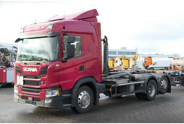 Scania G 450 6x2, Meiller RL 18.65, Retarder,Alu-Felgen - شاحنة ذات الخطاف: صور 5 Scania G 450 6x2, Meiller RL 18.65, Retarder,Alu-Felgen - شاحنة ذات الخطاف: صور 5