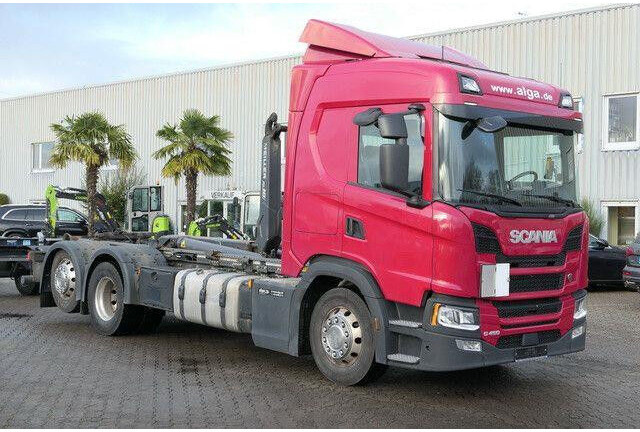 Scania G 450 6x2, Meiller RL 18.65, Retarder,Alu-Felgen - شاحنة ذات الخطاف: صور 3 Scania G 450 6x2, Meiller RL 18.65, Retarder,Alu-Felgen - شاحنة ذات الخطاف: صور 3