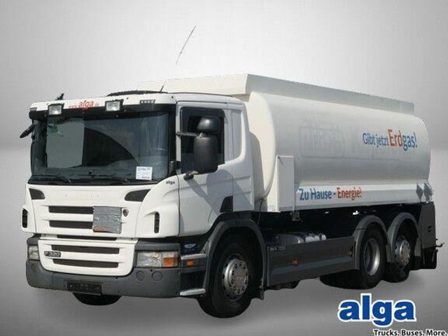 Scania P 320 6x2, Lindner & Fischer, 19m³, 3 Kammern - شاحنة صهريج: صور 1 Scania P 320 6x2, Lindner & Fischer, 19m³, 3 Kammern - شاحنة صهريج: صور 1