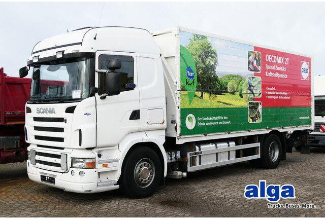 Scania R 420 LB4X2, Schwenkwand, LBW 2,0to., Retarder - بصندوق مغلق شاحنة: صور 1 Scania R 420 LB4X2, Schwenkwand, LBW 2,0to., Retarder - بصندوق مغلق شاحنة: صور 1