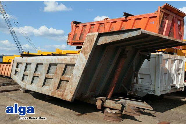 Stahl Hinterkippmulde ca. 18 cbm, Hilfsrahmen - قلابات: صور 1 Stahl Hinterkippmulde ca. 18 cbm, Hilfsrahmen - قلابات: صور 1