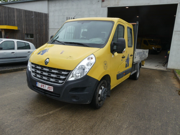 Camionnette plateau double cabine Renault Master DCI150 (2012-171.164 km-VIN:VF1MBH6F346533282) - الشاحنات الصغيرة المسطحة, الشاحنات الصغيرة كابينة مزدوجة: صور 1 Camionnette plateau double cabine Renault Master DCI150 (2012-171.164 km-VIN:VF1MBH6F346533282) - الشاحنات الصغيرة المسطحة, الشاحنات الصغيرة كابينة مزدوجة: صور 1