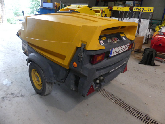 Compresseur tractable Atlas Copco XAS97DD PE - ضاغط الهواء: صور 2 Compresseur tractable Atlas Copco XAS97DD PE - ضاغط الهواء: صور 2
