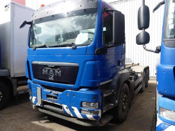 REF:1276 - Camion porte-container MAN TGS (2011-837.710 km) - شاحنة ذات الخطاف: صور 1 REF:1276 - Camion porte-container MAN TGS (2011-837.710 km) - شاحنة ذات الخطاف: صور 1