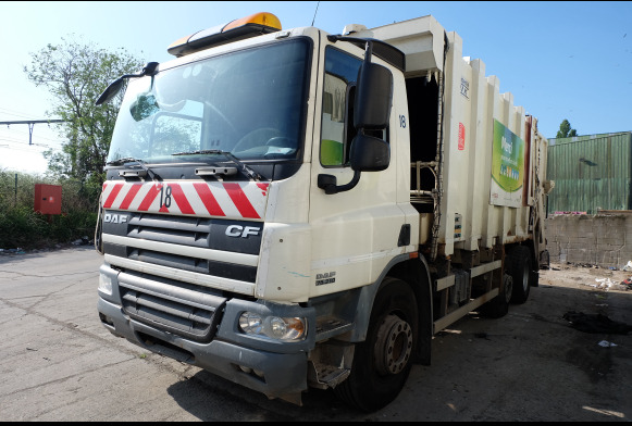 REF : 18 - Camion Poubelle DAF CF75 - شاحنة القمامة: صور 1 REF : 18 - Camion Poubelle DAF CF75 - شاحنة القمامة: صور 1
