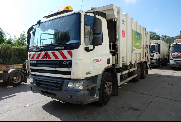 REF : 5 - Camion poubelle DAF CF75 - شاحنة القمامة: صور 3 REF : 5 - Camion poubelle DAF CF75 - شاحنة القمامة: صور 3