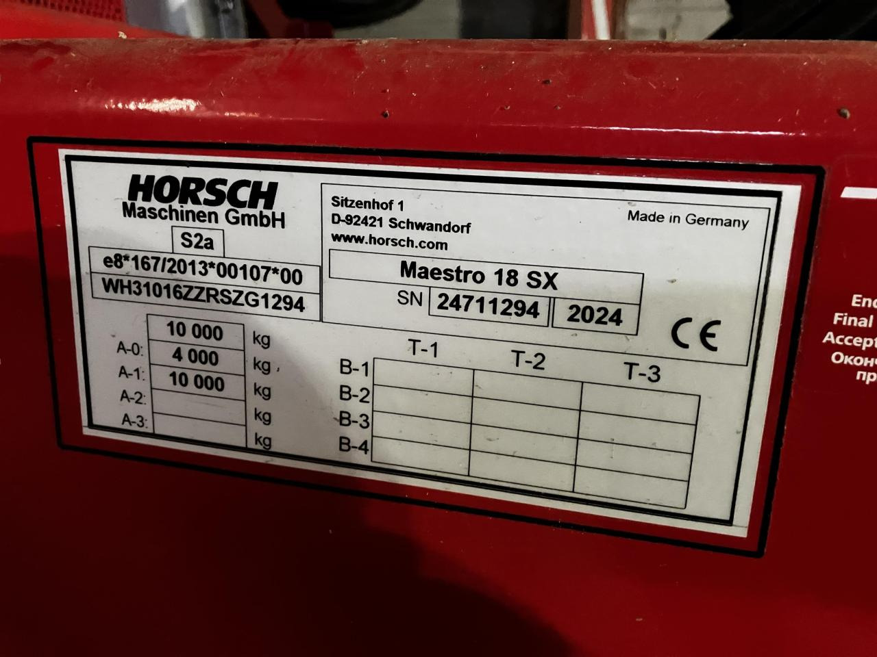 وضع البذور فى خطوط Horsch Maestro 18 SX: صور 9