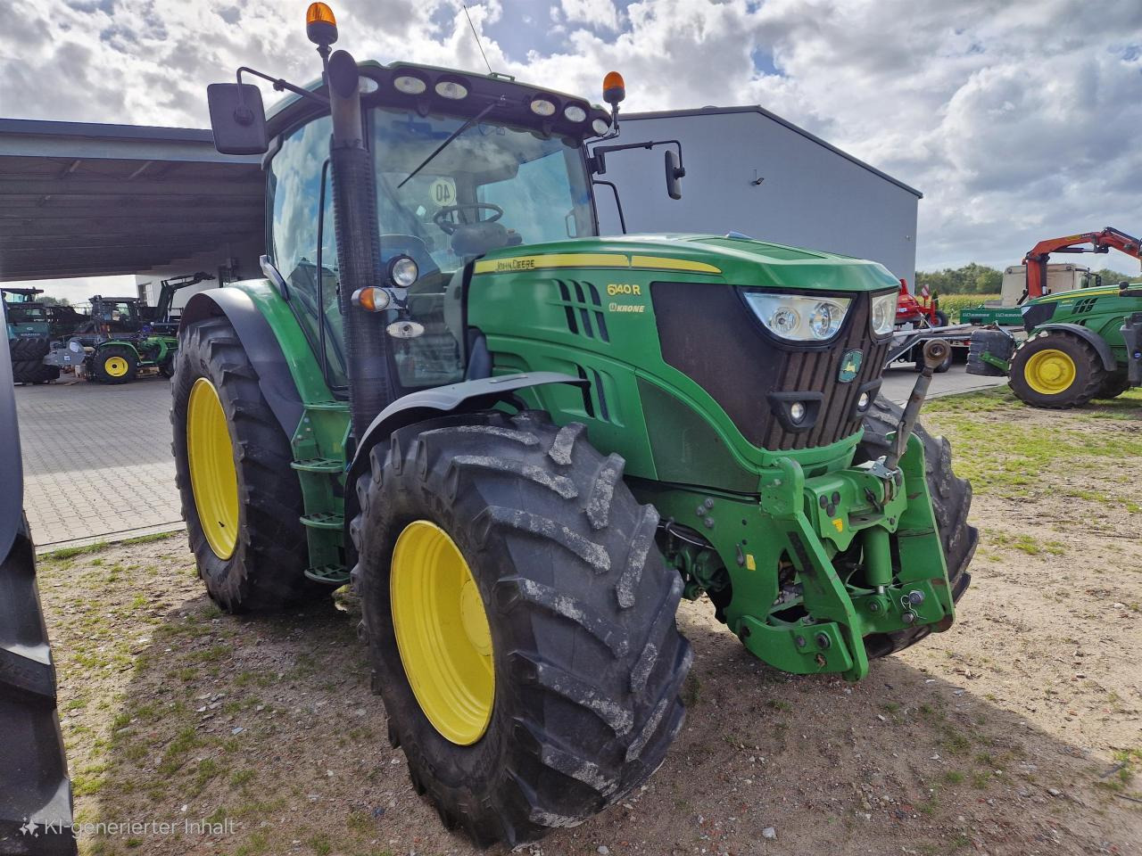John Deere 6140R - جرار: صور 2 John Deere 6140R - جرار: صور 2